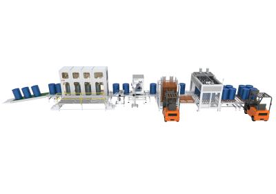 China 200L Fully Automatic Filling And Capping Filling Line Liquid Filling Machine for sale