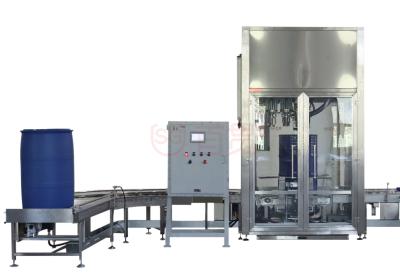 China Halbautomatische 4-8-12 Köpfe Weiße Flaschenverschlussmaschine Edelstahl 700-1000 Stück Verschlussgeschwindigkeit zu verkaufen