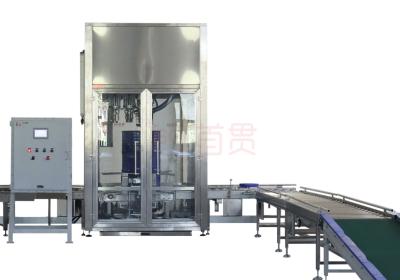 China Máquina de enchimento semiautomática de aço inoxidável Volume 5-100ml Máquina de enchimento e enchimento de garrafas à venda