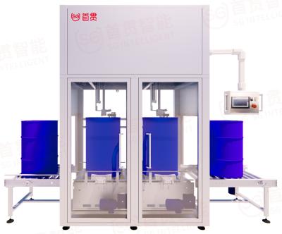 Cina Fully Automatic Ibc Filling Machine / Equipment Stainless Steel in vendita