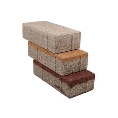 China Corner Bricks Fine Quality Water Permeable And Absorbent Bricks For Sidewalk Paving for sale