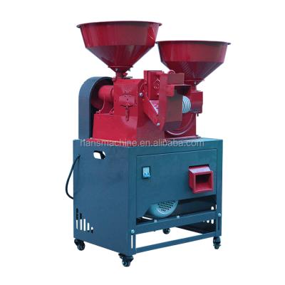 China White Rice Processing Rice Mill and Maize Crushing Machine High Quality Mini Rice Mill Plant for sale