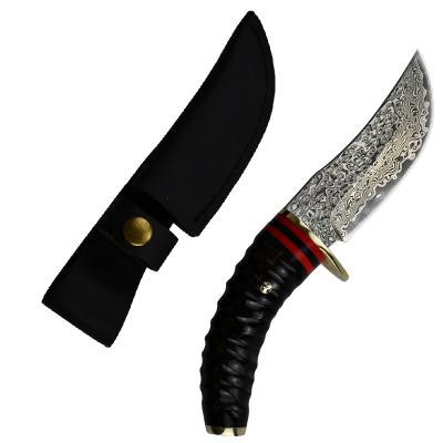 China Modern Design Damascus Paring Knife Multi Function Knives Disposable Steel Outdoor Knife for sale