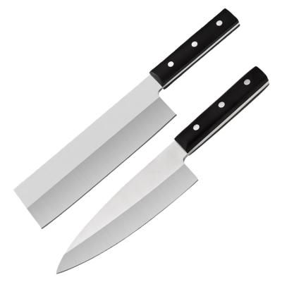 China Disposable professional Japanese sharpest kitchen shusi knife santoku knife for kitchen Deba knife for sale