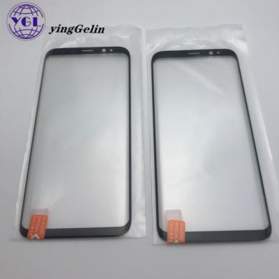 China s8 front glass with oca for samsung galaxy s8 plus s9 plus s10 plus s10 s10e note 8 note 9 front glass with oca for sale