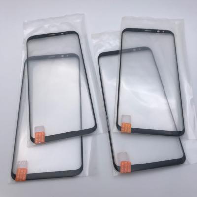 China Front Outer Screen Glass with OCA for Samsung S8 Plus Replacement Front LCD Glass with OCA for sale