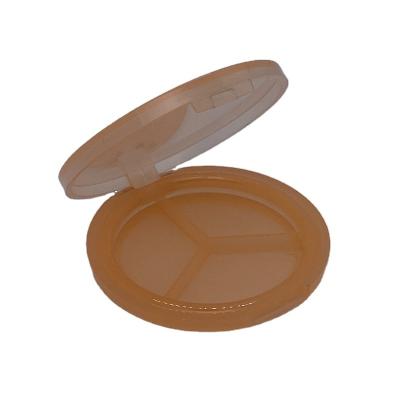 China Recycled Materials Wholesale Lightweight Portable Empty Plastic Powder Case for sale