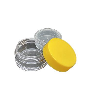 China Materials Durable Lightweight Colored Clear Empty Round Loose Powder Crate Recycled Box for sale