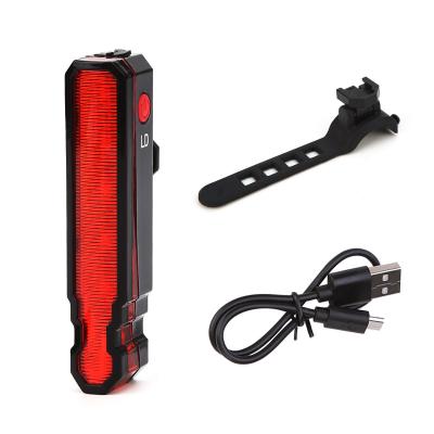 China Rechargeable Laser Bike Accessories Bike Laser Tail Light Bike Rear Light For Night Riding for sale