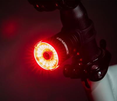 China Light Perception / Smart Bike Bicycle Brake Light Rechargeable Bike Accessories Mountain Accessories Viberation Sensor for sale