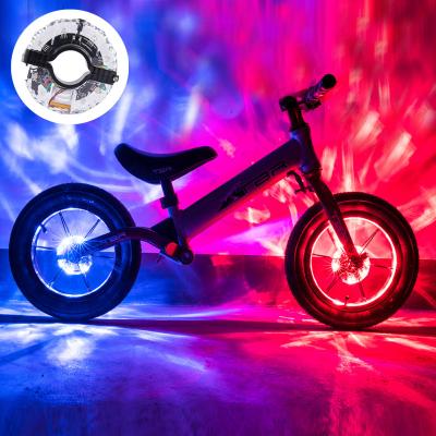 China ABS USB Bicycle Lights Set Recycling Light Recharge Led Bike Bicycle Wheel Light Led Change Color for sale