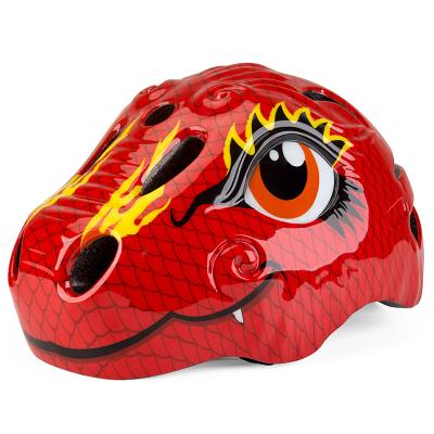 China New design cute children's KINGBIKE bicycle riding helmet cute dinosaur helmet safety animal riding with wholesale price for sale