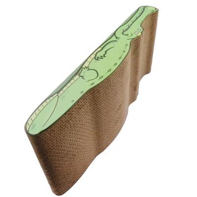 China Eco-friendly Sturdy And Durable customized Size design and color Corrugated Paper Cat Scratcher Cardboard or bed for sale