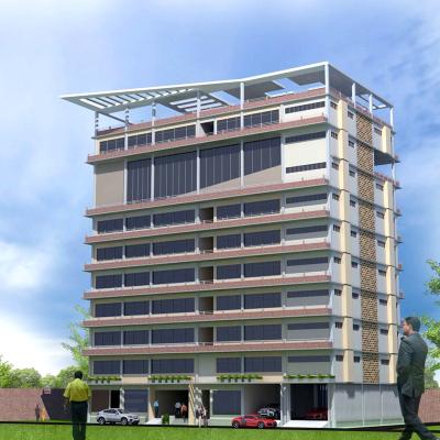 China Cheap Customized Two Fast Installation / Three Tier Industrial Prefab Buildings 3d Steel Structure School Hospital Manufacturers for sale