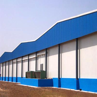 China Wholesale Cheap Two Fast Installation / Dwg Building Steel Structure Industrial Three Tier Prefab Cold Storage Plants for sale