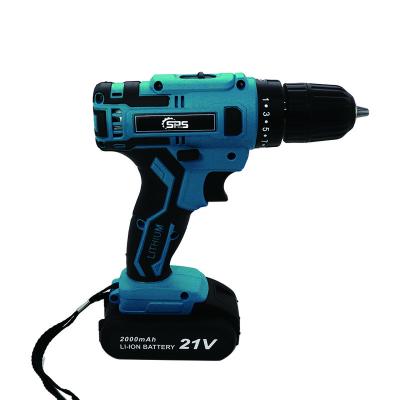 China Factory sale 30*27*9cm various 21V 0-350/0-1350rpm 20mm cordless hammer drill for sale