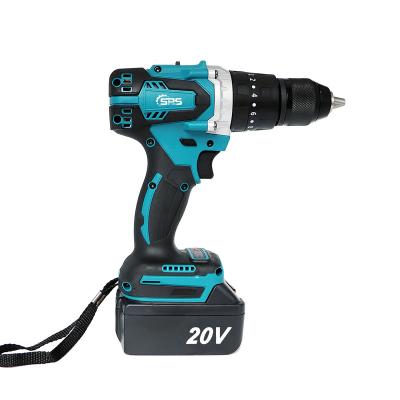 China Hot Sale Professional Cordless Impact Brushless Drill 20V 28*26*10cm for sale