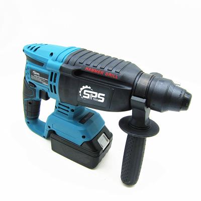 China Quality Guaranteed Unique Cordless Rotary Hammer 0-1200rpm 43*33*11cm 32*21*10Cm 26mm for sale