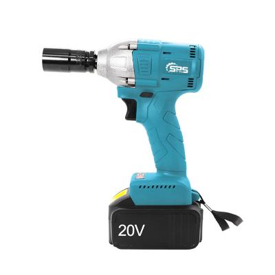 China 20V Li-ion Battery 4000mAh Cordless Brushless Impact Wrench 35*30*11cm for sale