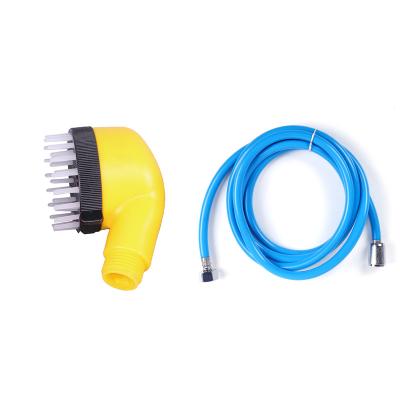 China Viable Silicones Pet Grooming Bathing Dog Cat Shower Hose Sprayer Tool Massage Hair Remover Gloves Brush for sale