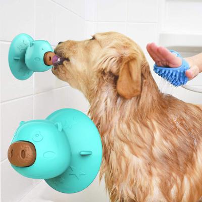 China Sustainable Licking Toys Cat Suction Cup Toys Dog Fun Pet Bite Teeth Chew for sale