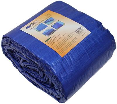 China Water Resistant Blue Color HDPE Woven Fabric Tarpaulin LDPE Laminated PE Tarpaulin For Truck Cover for sale