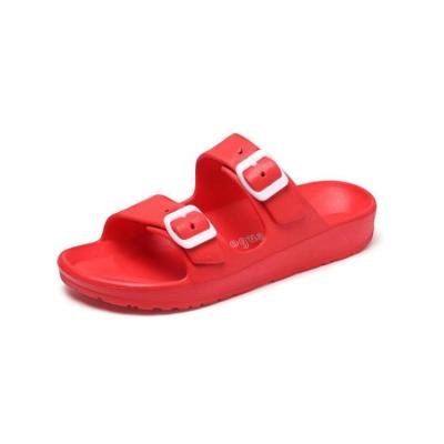 China 2022 Summer Women's Slippers Flat Colorful Sandals Outdoor Slippers Sweat-absorbent Beach Shoes for sale