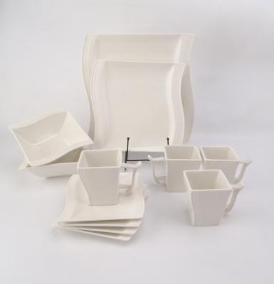 China Sustainable Porcelain Tableware Sets New Bone China Chaozhou for sale