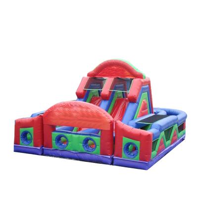 China Amusement Park Inflatable Playground Commercial Use Inflatable Amusement City For Kids for sale