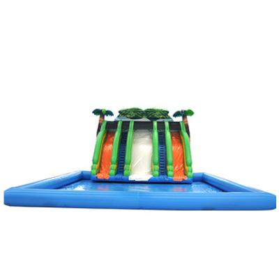 China New Aqua Park Equipment Large Jungle Water Park New Aqua Park Inflatable Equipment Jungle Large Inflatable Water Park for sale