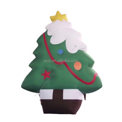 China Ourdoor Inflatable Advertising Large Inflatable Christmas Tree For Outdoor Decoration for sale