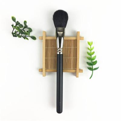 China Angular Blush Handle #415 Wooden Natural Hair Makeup Powder Brush Blush Single Brush Cosmetics Makeup Tool Makeup Brush for sale