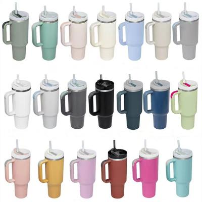 China Disposable Lid Stainless Steel Car Cup Leakproof Travel Insulated Thermal Coffee Mug With Handle for sale