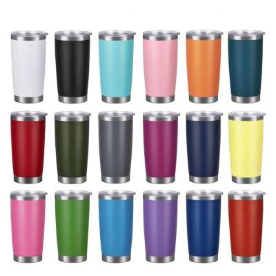 China 2023 Hot Sale Disposable Car Cup Stainless Steel Travel Vacuum Insulated Coffee Mugs for sale