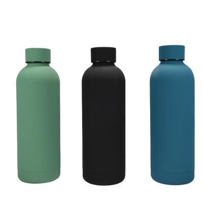 China Custom logo sports stainless steel vacuum flask sport water bottle powder coated water bottle for sports for sale