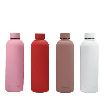 China Custom Colored Sports Logo Sports Water Bottle Steel Water Bottles With Bpa Free Lid for sale