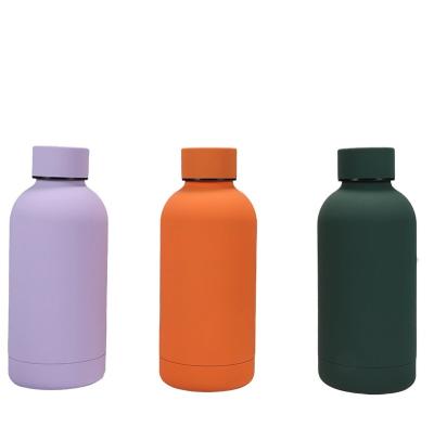 China Sports Smooth Matte Leak Proof BPA Free Stainless Steel Colorful Drink Water Bottle Custom LOGO 500ml Sports Thermal Water Bottle for sale