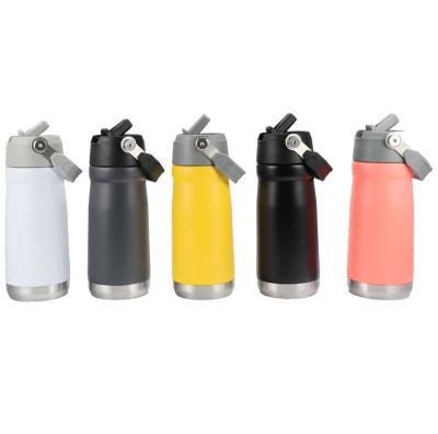 China Sports Customized Thermal Flask Vacuum Double Wall Wide Mouth Insulated Stainless Steel Sport Water Bottle for sale