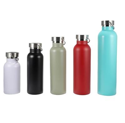 China Outdoor Sports Stainless Steel Water Bottle Vacuum Flasks Small Mouth Water Bottle for sale