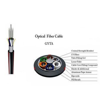 China Aerial Most Popular Outdoor Fiber Single Mode GYTA Fiber Optic Cable for sale