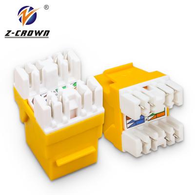 China cat6 rj45 structure cabling system FACTORY PRICE toolless trapezoidal wall plate jack for sale