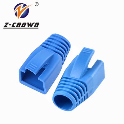 China RJ45 Jack Connector Cat7 RJ45 Boots Cat7 RJ45 Connector Rubber Boots For Cat7 Patch Cable for sale