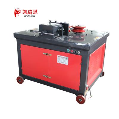 China 28-36mm Diameter Kairuien Rebar Circle Bender 6-40mm Steel Bar Spiral Rebar Arc Bending Machine For Sale for sale