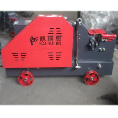 China Trusses 40mm Rebar Angle Rod Steel Bar Cutter 380V Manual Steel Cutting Machine for sale