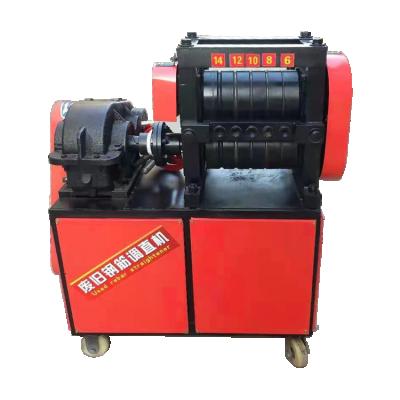 China Building Material Shops Reinforcement Waste Rebar Straightening Machine More Powerful Scrap Rebar Straightening Machine for sale