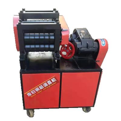 China Building Material Shops 6-25mm Steel Bar Straightener Recycling Scrap Rebar Straightening Machine for sale