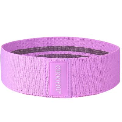 China High Quality Polyester Cloth Exercise and Fitness Hip Masochism Hip Belt Squat Resistance Band Yoga Resistance Deformation Band for sale