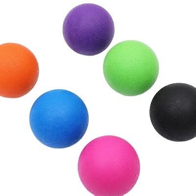 China Factory Outlet Custom Mini Yoga Fitness Back Hand Foot Shoulder Band or Muscle Relax Silicone Massage Roller Ball for sale