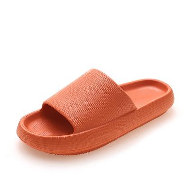 China Wholesale Soft Non-Slip EVA Non Slip Indoor Thick Open Toe Women House Cloud Slides Slippers Slippers for sale