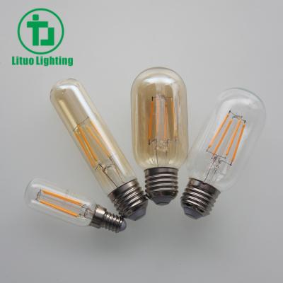 China Residential Vintage 2W 4w E12 E14 LED Filament T25 Edison Light Bulb Hot Sale Products Small Dimmable Bulb for sale